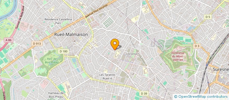 localisation de l'entreprise OSIRISCORP à RUEIL-MALMAISON