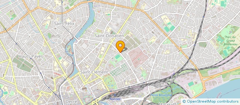 localisation de l'entreprise OSITI à NANTES