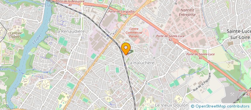 localisation de l'entreprise OSIVIA à NANTES