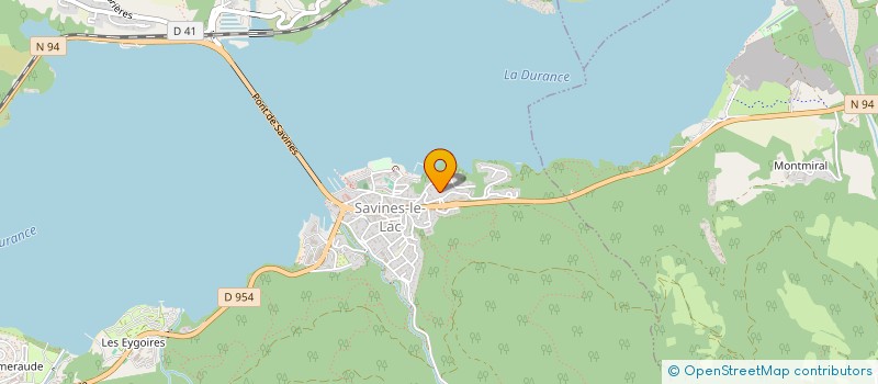 localisation de l'entreprise OSIVUES PATRIMOINE  SAVINES-LE-LAC