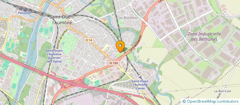 localisation de l'entreprise OSK CONDUITE  SAINT-OUEN-L'AUMONE