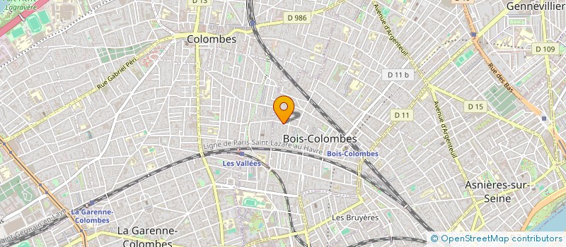localisation de l'entreprise OSK IMMOBILIER à BOIS-COLOMBES