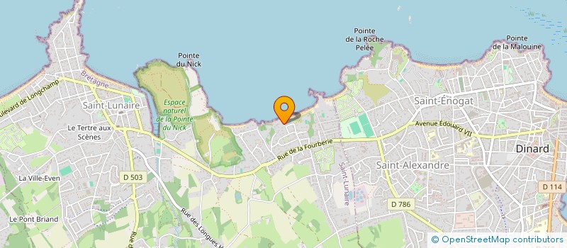 localisation de l'entreprise OSKAD  SAINT-LUNAIRE