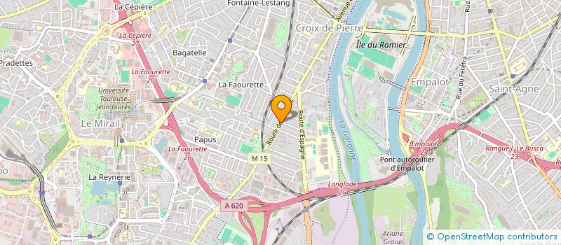 localisation de l'entreprise OSKAM DEVELOPPEMENT  TOULOUSE