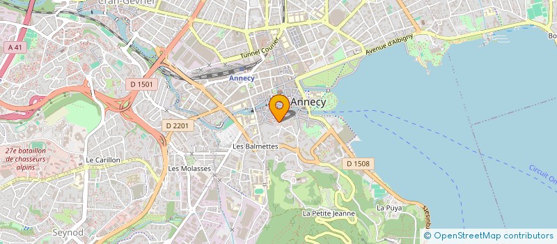 localisation de l'entreprise OSKAR PARTNERS à ANNECY