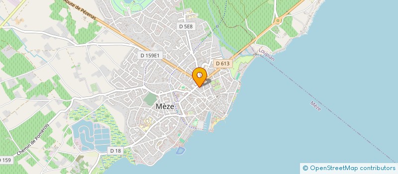 localisation de l'entreprise OSL 34 à MEZE