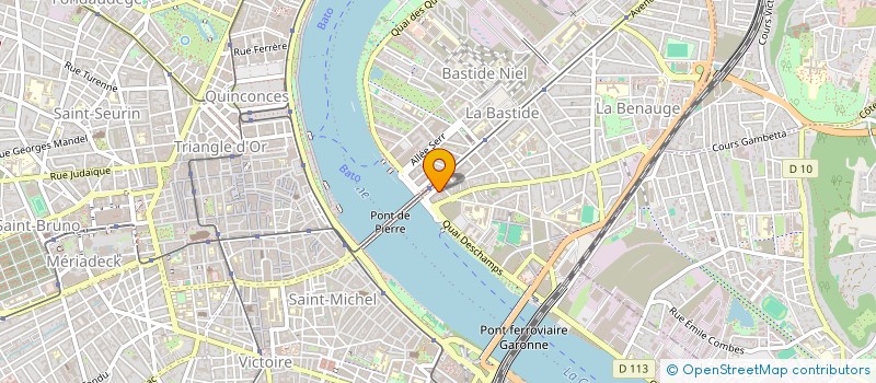 localisation de l'entreprise OSL à BORDEAUX