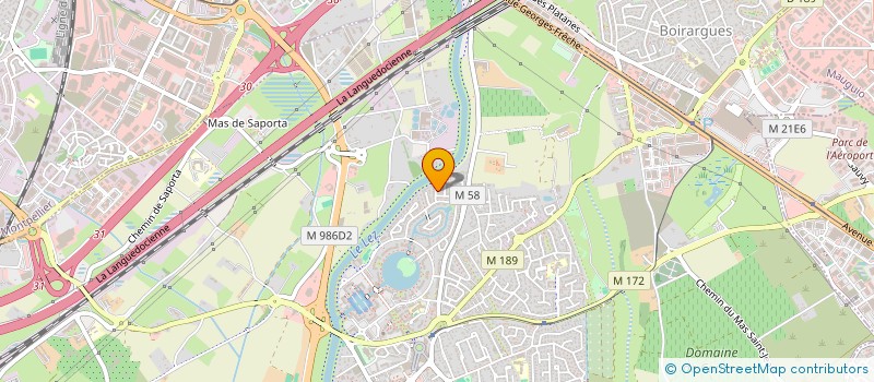 localisation de l'entreprise OSL à LATTES