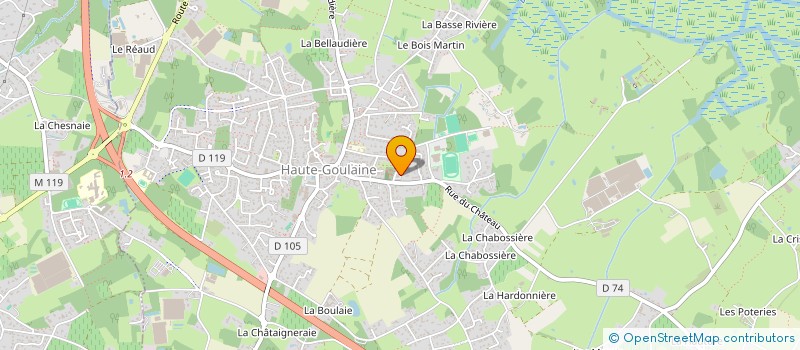 localisation de l'entreprise OSL  HAUTE-GOULAINE
