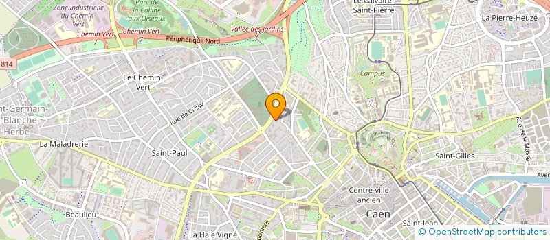 localisation de l'entreprise OSL CONSEIL à CAEN