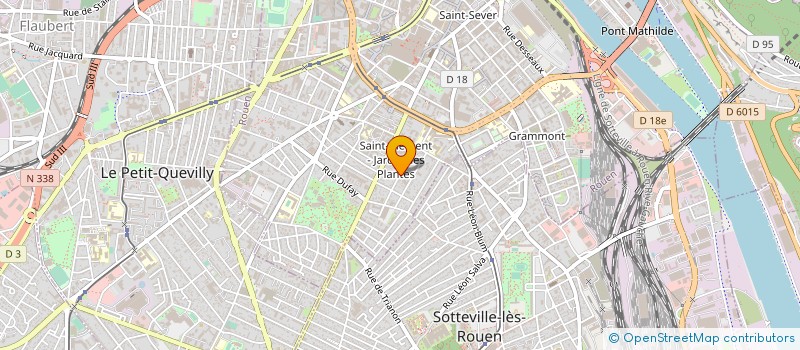 localisation de l'entreprise OSLO à ROUEN