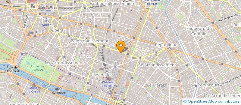 localisation de l'entreprise OSLO  PARIS