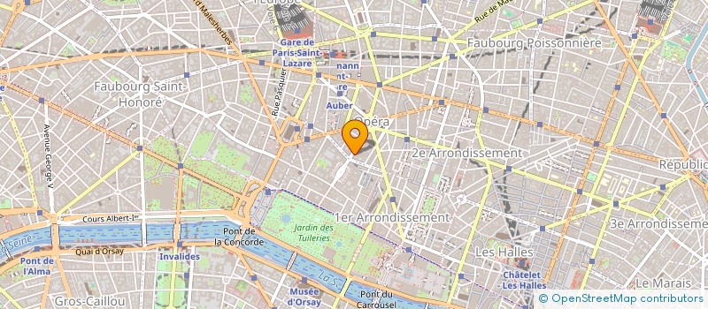 localisation de l'entreprise OSLO à PARIS
