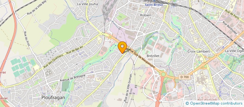 localisation de l'entreprise OSLO  PLOUFRAGAN