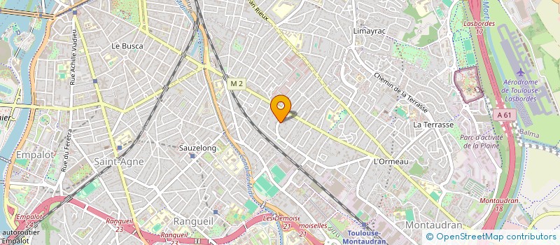 localisation de l'entreprise OSLO  TOULOUSE