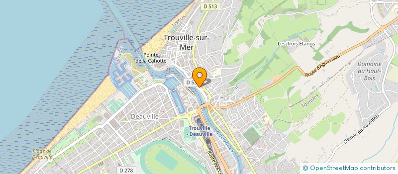 localisation de l'entreprise OSLO à TROUVILLE-SUR-MER