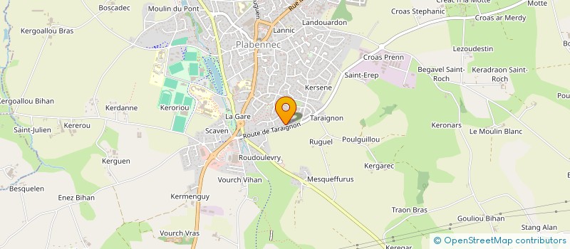 localisation de l'entreprise OSLO  PLABENNEC