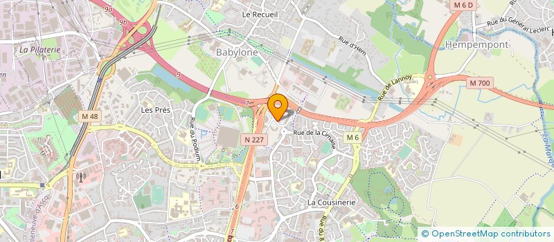 localisation de l'entreprise OSLO LOCATION  VILLENEUVE-D'ASCQ