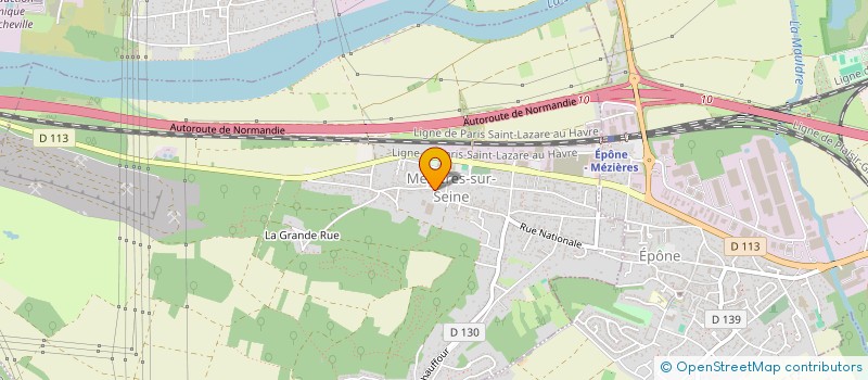 localisation de l'entreprise OSLOMA GROUPE  MEZIERES-SUR-SEINE