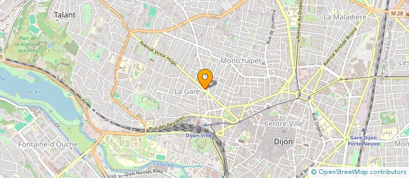 localisation de l'entreprise OSLOWPROD  DIJON