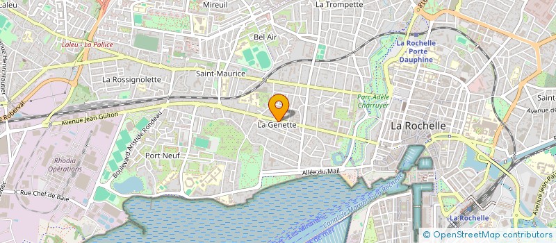 localisation de l'entreprise OSLUCA  LA ROCHELLE