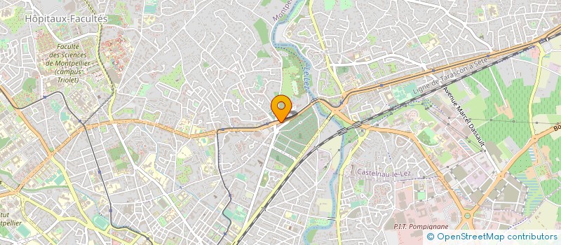 localisation de l'entreprise OSM à MONTPELLIER
