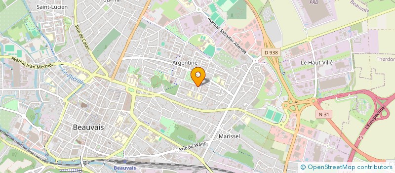 localisation de l'entreprise OSM TRANSPORTS  BEAUVAIS