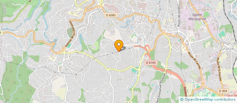 localisation de l'entreprise OSMA  GRASSE