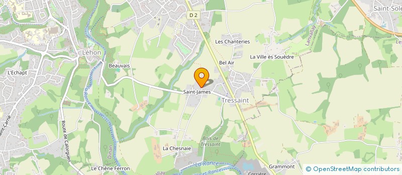 localisation de l'entreprise OSMAN à DINAN