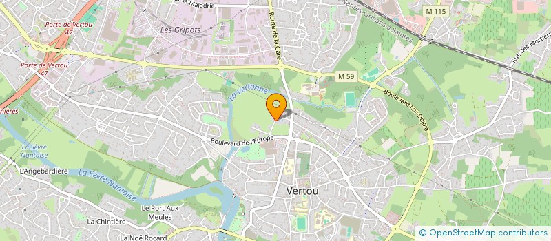 localisation de l'entreprise OSMEE  VERTOU