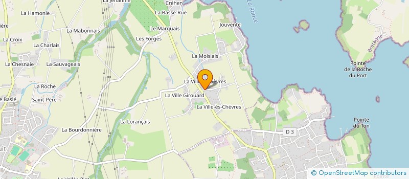 localisation de l'entreprise OSMERIA  PLEURTUIT