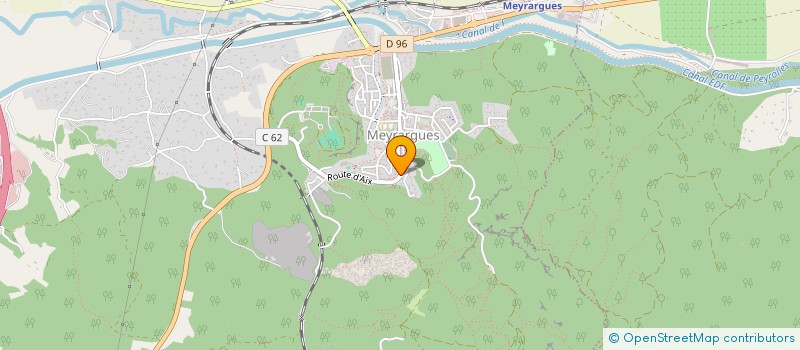 localisation de l'entreprise OSMIA  MEYRARGUES