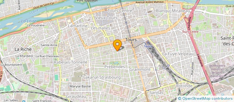 localisation de l'entreprise OSMIUM  TOURS