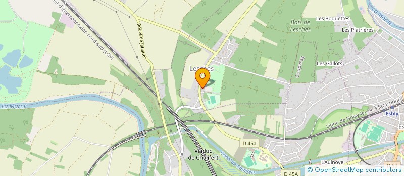 localisation de l'entreprise OSMIUM CONCEPT  COUPVRAY