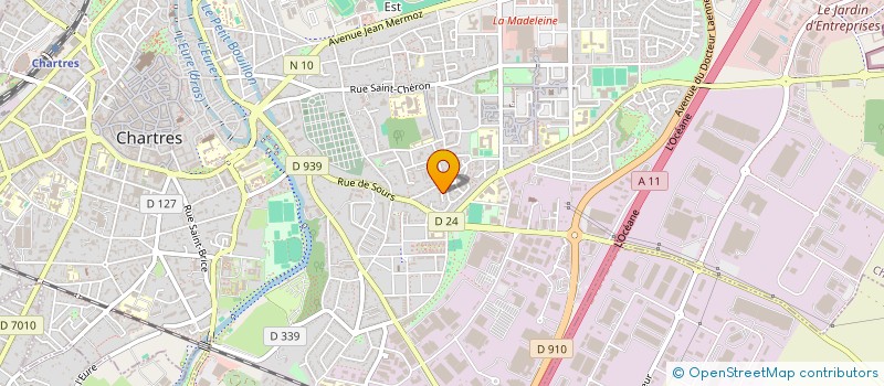 localisation de l'entreprise OSMIUM TECHNOLOGIES GROUPE à CHARTRES
