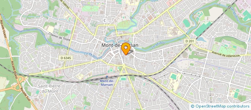 localisation de l'entreprise OSMO à MONT-DE-MARSAN