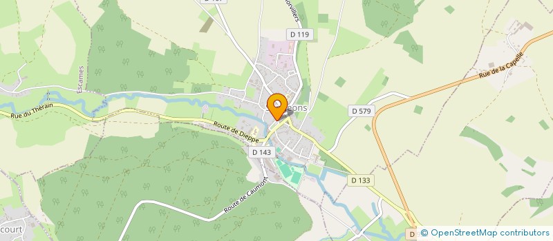 localisation de l'entreprise OSMO DANJOU  SONGEONS