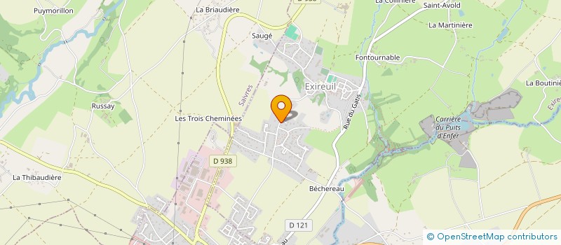 localisation de l'entreprise OSMO FRANCE  EXIREUIL