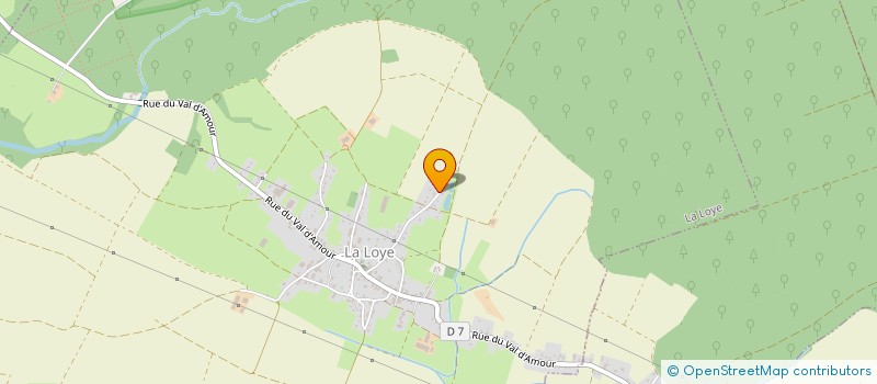 localisation de l'entreprise OSMO SERVICES  LA LOYE