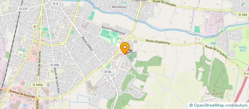 localisation de l'entreprise OSMOS GROUPE  MONTELIMAR