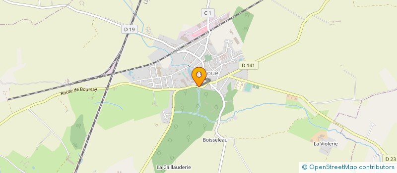 localisation de l'entreprise OSMOSE  DROUE