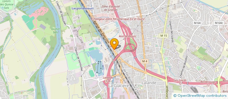 localisation de l'entreprise OSMOSE à TOULOUSE