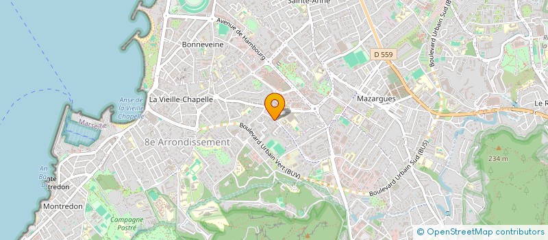 localisation de l'entreprise OSMOSE à MARSEILLE