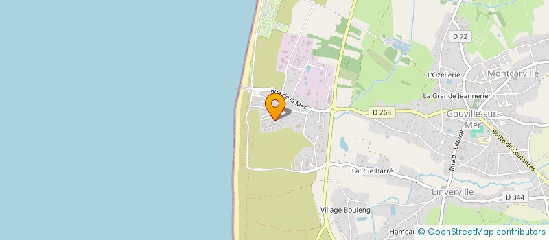 localisation de l'entreprise OSMOSE  GOUVILLE-SUR-MER