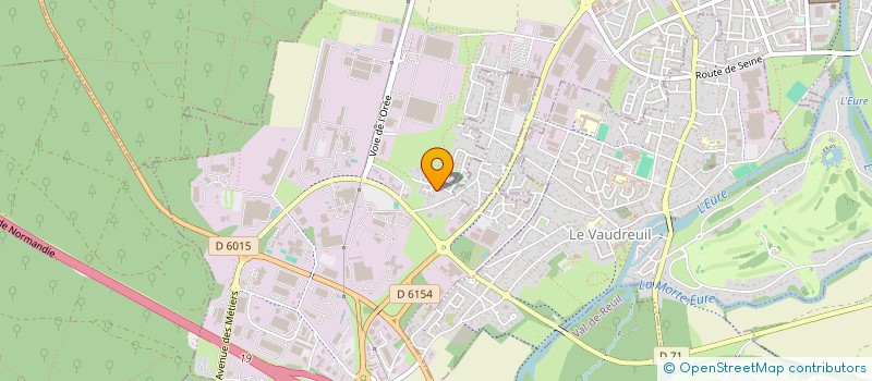 localisation de l'entreprise OSMOSE  VAL-DE-REUIL