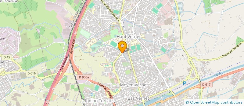 localisation de l'entreprise OSMOSE  PERPIGNAN