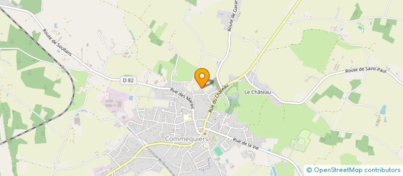 localisation de l'entreprise OSMOSE-ANIMATIONS à COMMEQUIERS