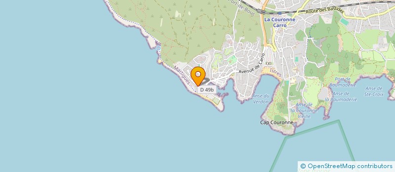 localisation de l'entreprise OSMOSE COACHING à MARTIGUES
