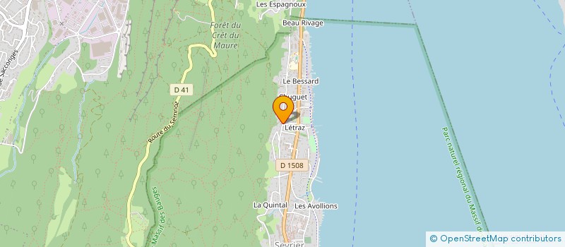 localisation de l'entreprise OSMOSE CONSULTING  SEVRIER