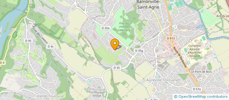 localisation de l'entreprise OSMOSE INVEST  RAMONVILLE-SAINT-AGNE